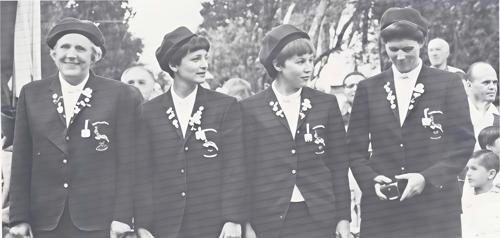 Mrs. Esther Gallie, Miss Judy Angel, Miss Jill Kennedy, Mrs. Jacqueline Mercer